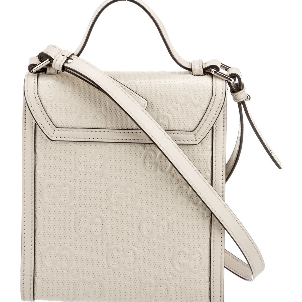 Gucci Elegant Cream Crossbody Bag - Picture 4 of 7